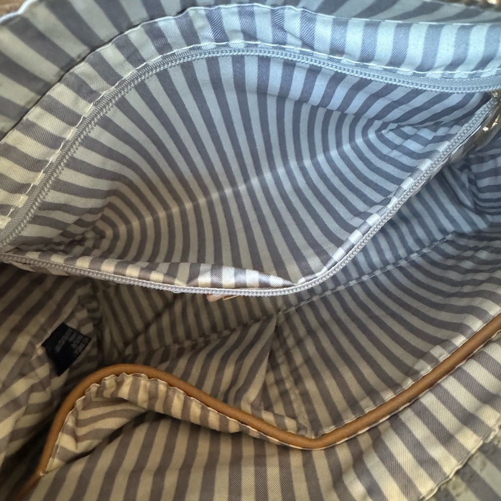 Miztique tan satchel crossbody bag new - Picture 12 of 14